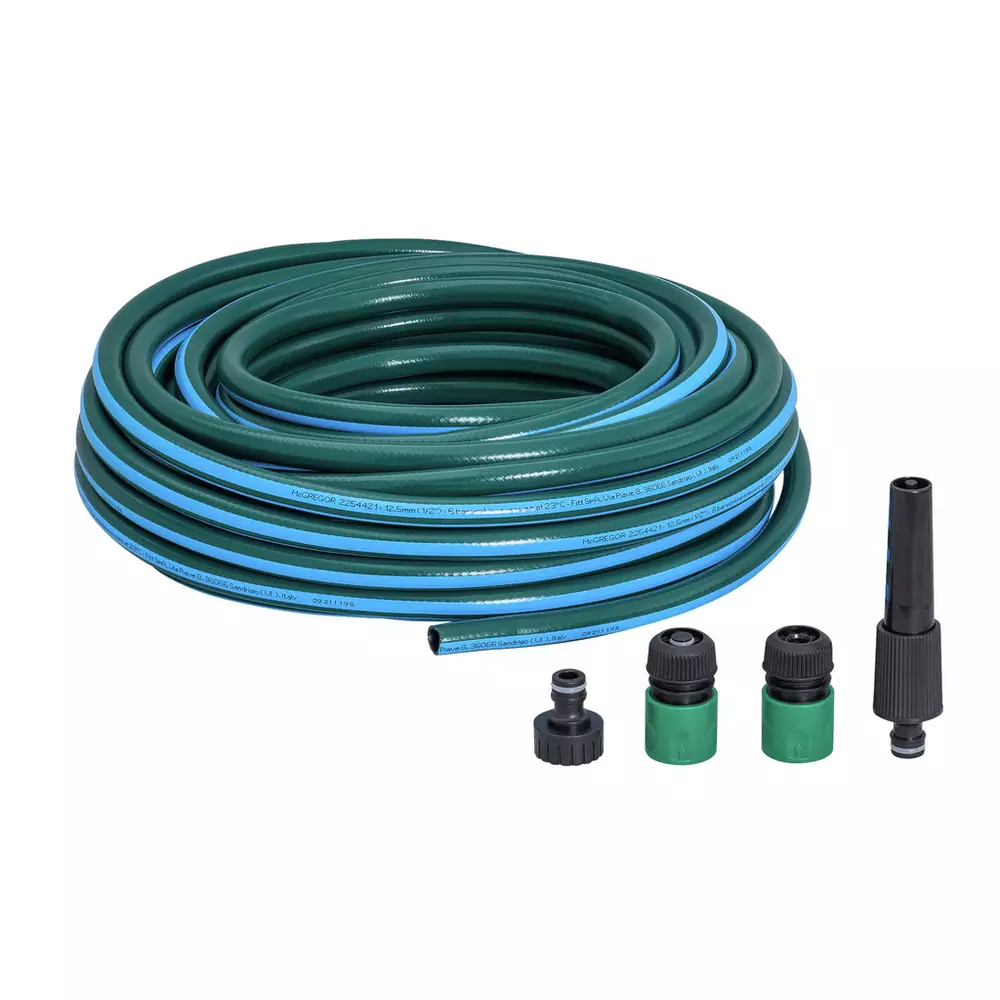 McGregor Heavy Duty Reinforced Hose Set - 25m