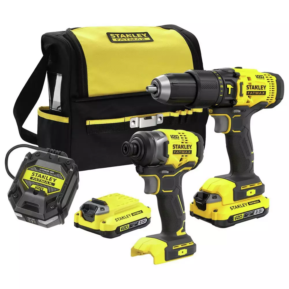 Stanley Fatmax V20 Combi Impact Cordless Driver Kit