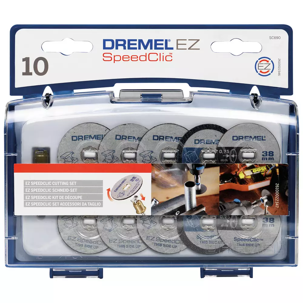 Dremel SpeedClic 10 Pieces Accessory Set