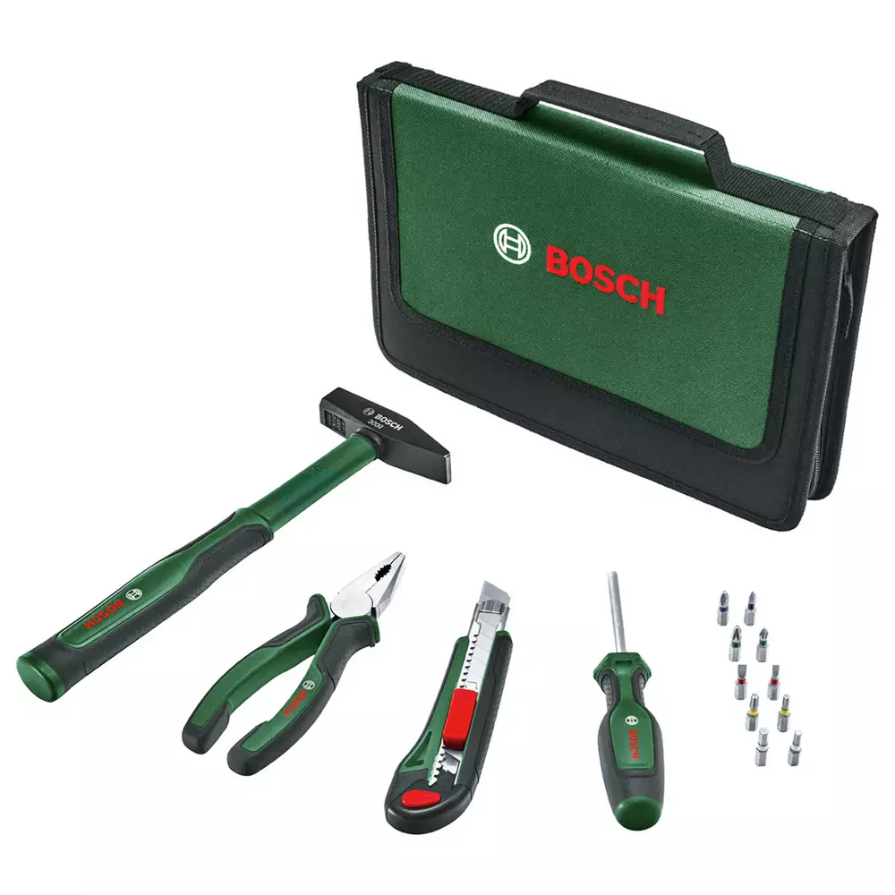 Bosch 14 Piece Easy Starter Hand Tool Set