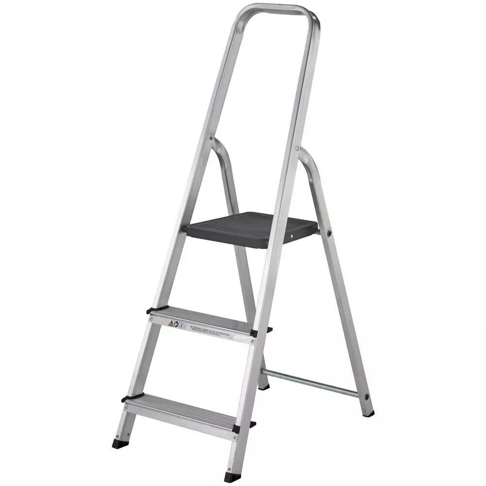 Werner 3 Tread High Handrail Step Ladder