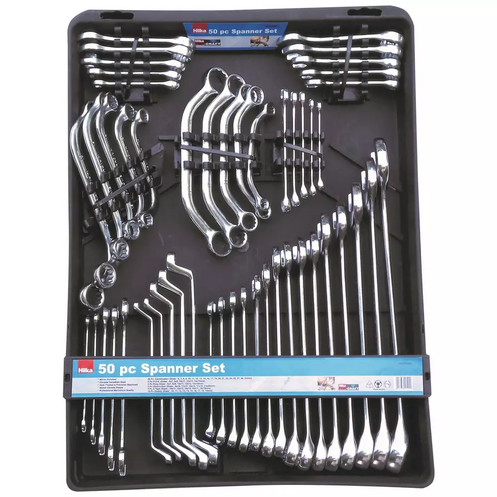 Hilka 50 Pieces Spanner Set