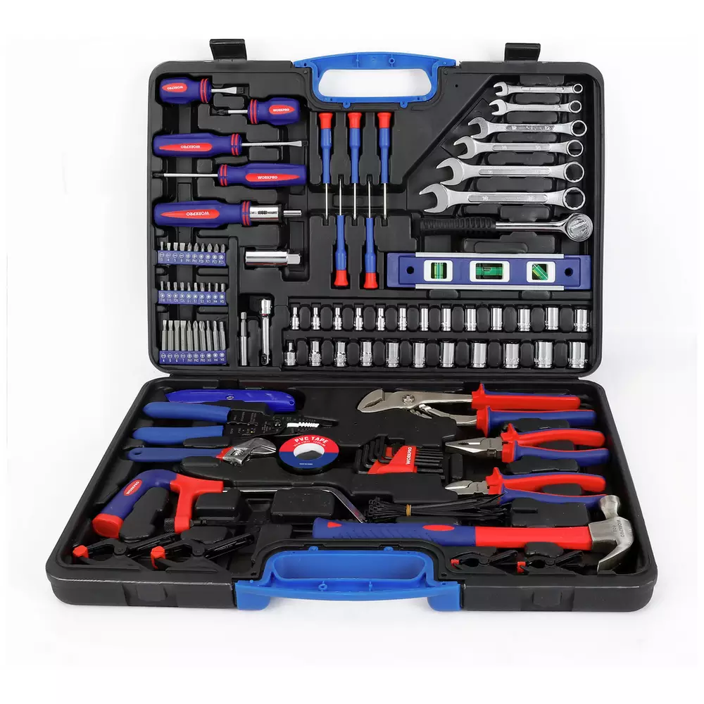WORKPRO Household Repair Tool Kit - 139 Pieces
