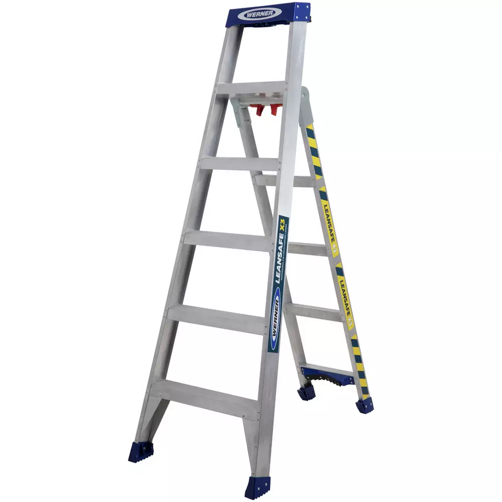Werner Leansafe 3 in 1 Aluminium Combination Ladder