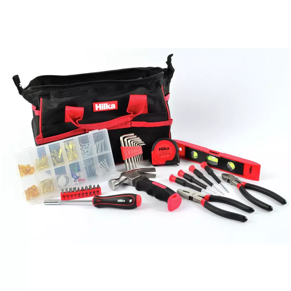 Hilka 30 Pieces Home Tool Kit With Bag