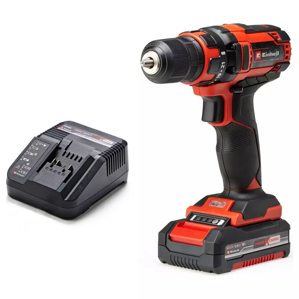 Einhell Power X-Change 1.5AH Cordless Drill Driver - 18V