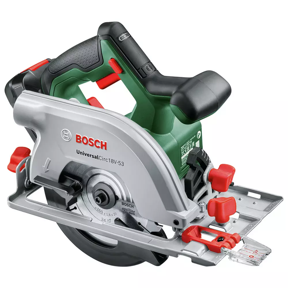 Bosch 160mm Cordless Universal Circular Saw - 18V