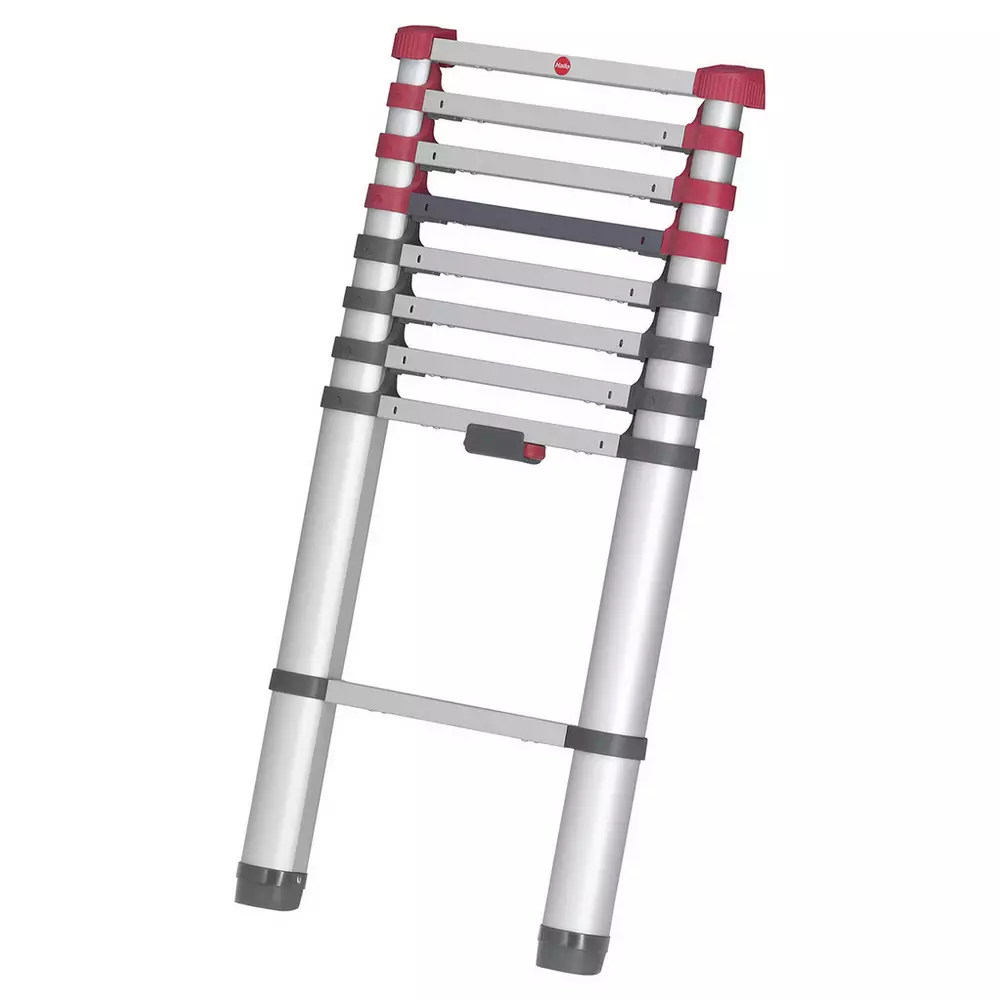 Hailo T80 Aluminium Safety Telescopic Ladder
