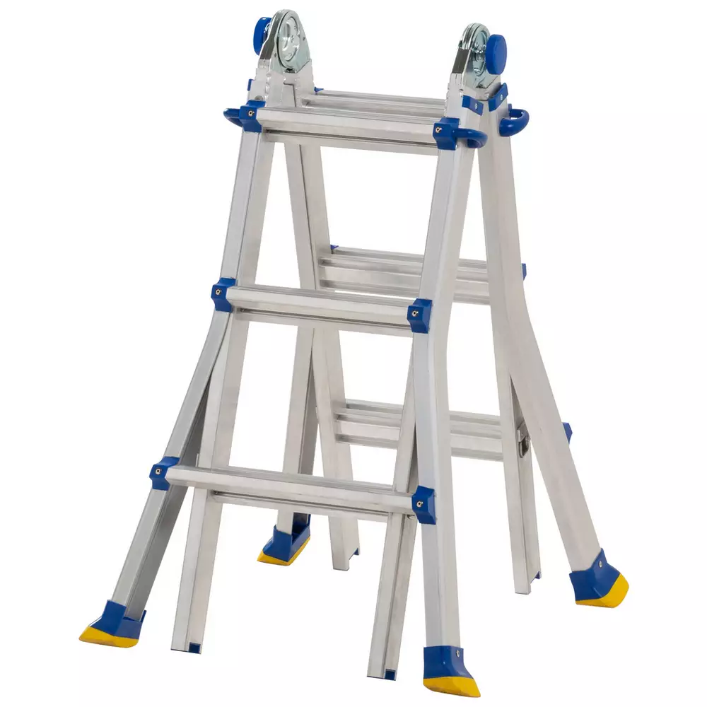Werner 75063 Multi-purpose Telescopic Combination Ladder-4x3