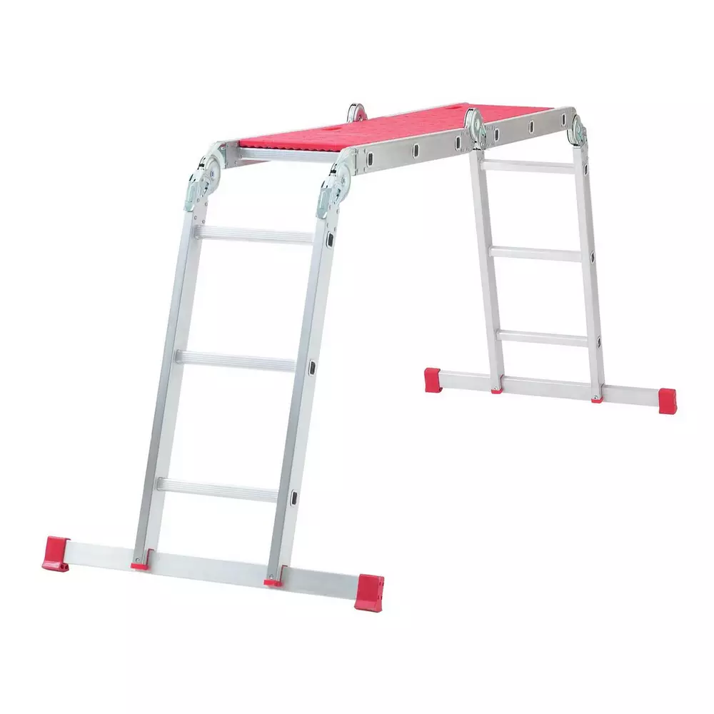Werner 12 Way Combination Ladder with Platform